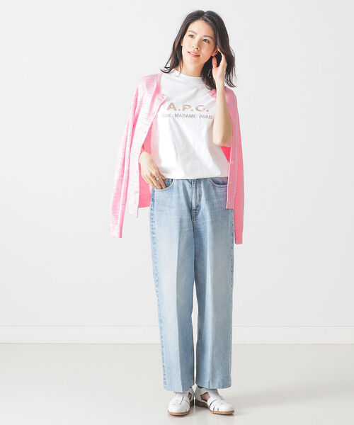 BEAMS LIGHTS（ビームスライツ）の「NEPLA. / ワイドパンツ ブルー（デニムパンツ・レディース・ブルー系その他・23/24）」の3枚目の写真