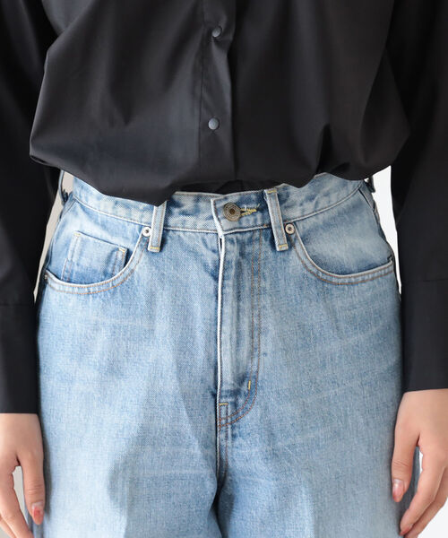 BEAMS LIGHTS（ビームスライツ）の「NEPLA. / ワイドパンツ ブルー（デニムパンツ・レディース・ブルー系その他・23/24）」の13枚目の写真