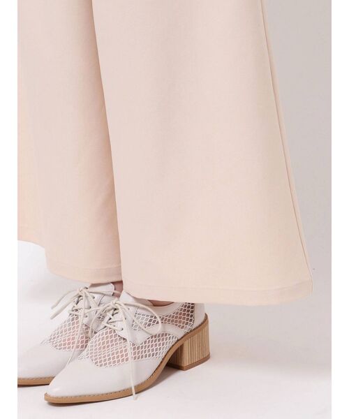 dazzlin（ダズリン）の「ハイウエストタックワイドパンツ（その他パンツ・レディース・ブラック/グリーン/アイボリー・SMALL/MEDIUM）」の19枚目の写真