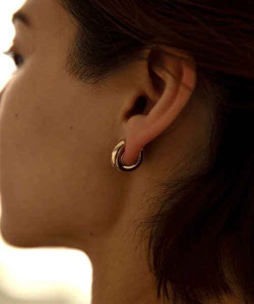 marjour（マージュール）の「HOOP EARRING（イヤリング・レディース・シルバー/ゴールド・FREE）」の8枚目の写真
