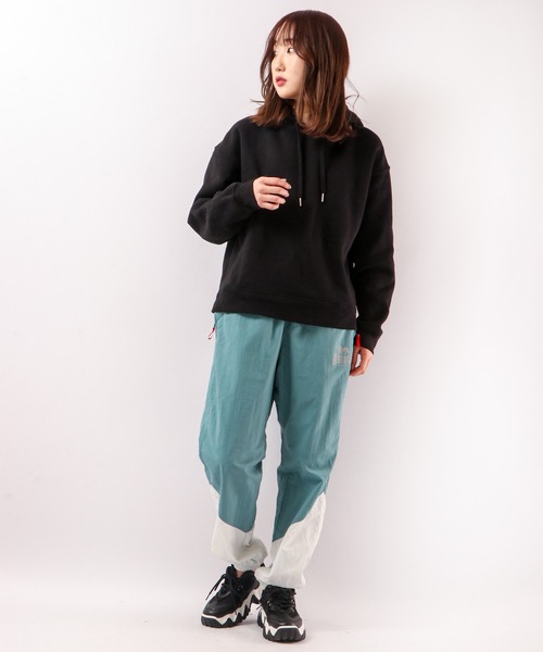 LONSDALE（ロンズデール）の「LONSDALE 裏メッシュ ナイロンワッシャー クレイジー切替 トラック ジョガーパンツ（その他パンツ・メンズ・ホワイト/ブラック/ブルーグリーン・LL/M/L）」の8枚目の写真