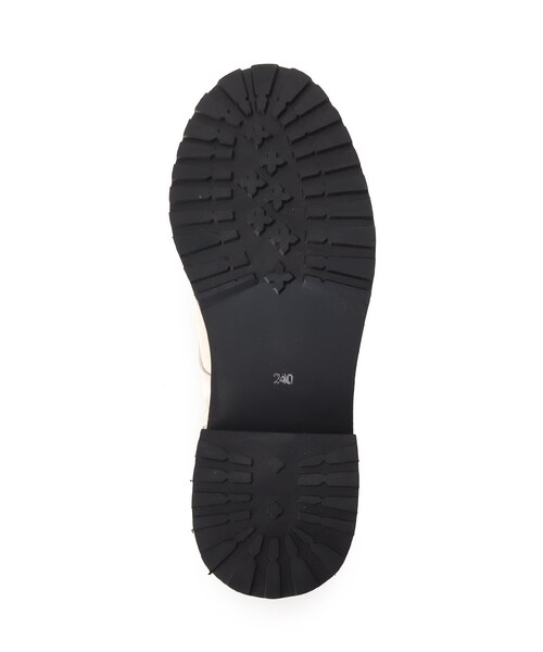 En Punto（エンプント）の「◆レースアップショートブーツ（ブーツ・レディース・ホワイト・23.0cm/24.0cm）」の7枚目の写真