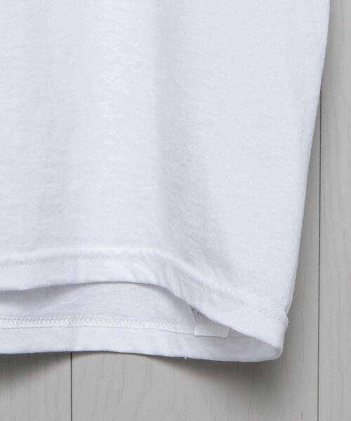 H BEAUTY&YOUTH UNITED ARROWS(エイチビューティーアンドユースユナイテッドアローズ)の「<COME SUNDOWN>ANIMAL T-SHIRT/Tシャツ(Tシャツ/カットソー・メンズ・ホワイト・M/L/S/XL)」の3枚目の写真