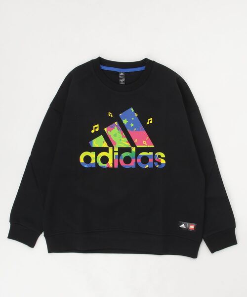 adidas（アディダス）の「adidas × レゴ VIDIYO クルーネック スウェットシャツ / アディダス（キッズ/子供用）（スウェット・キッズ・ホワイト×グリーン/ブラック×ブルー・130/140/150/160）」の15枚目の写真