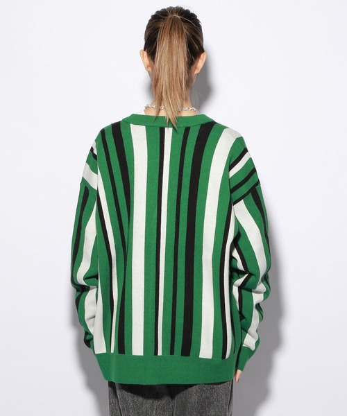 PBLIM（ページボーイリム）の「【PAGEBOYLIM】マルチストライプカーデ（カーディガン/ボレロ・レディース・グレー系その他/グリーン系その他/ブルー系その他・FREE）」の19枚目の写真