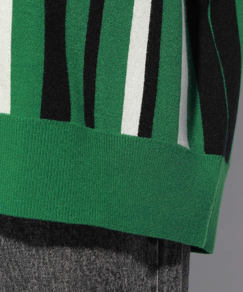 PBLIM（ページボーイリム）の「【PAGEBOYLIM】マルチストライプカーデ（カーディガン/ボレロ・レディース・グレー系その他/グリーン系その他/ブルー系その他・FREE）」の16枚目の写真