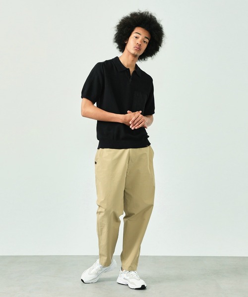 Alpha Industries(アルファインダストリーズ)の「<自宅洗濯可能>CORDURA ニットポロシャツ(ポロシャツ・メンズ・ブラック/ネイビー・MEDIUM/LARGE/X-LARGE)」の7枚目の写真