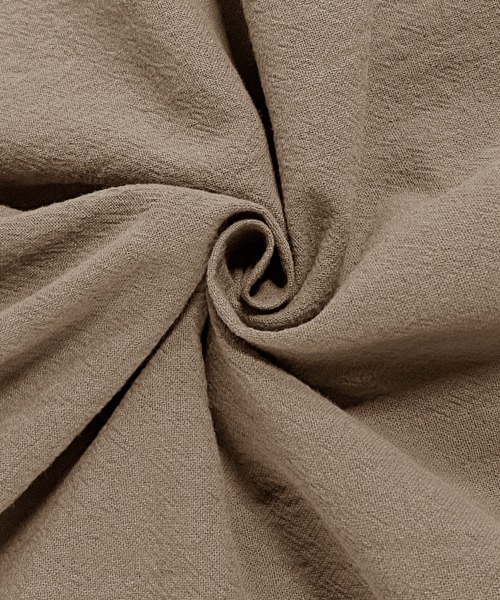 Doux Belle（ドゥーベル）の「ギャザーロングサロペットスカート（ジャンパースカート・レディース・ダークグレー/パープル/ライトグレー/ブラック/キャメル・FREE）」の8枚目の写真