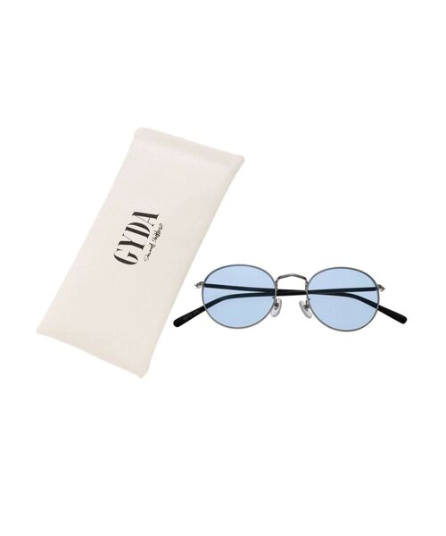 GYDA（ジェイダ）の「クリアラウンドサングラス（サングラス・レディース・グレー/ブルー・FREE）」の11枚目の写真