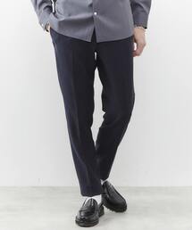 MEN'S MELROSE | リランチェブッチャーストレッチテーパードパンツ(スラックス)
