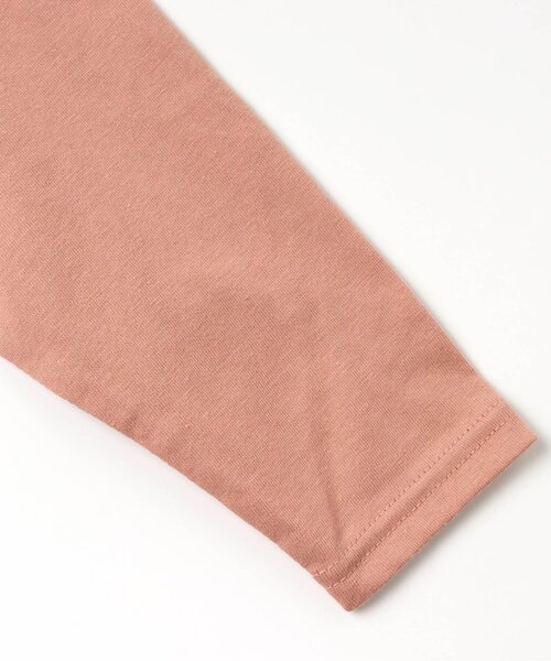 apres les cours（アプレレクール）の「【HAPPY PRICE】チューリップ柄切り替えペプラムTシャツ（Tシャツ/カットソー・キッズ・ライトインディゴブルー/アイボリー/オレンジ/サックスブルー/ラベンダー・130/140/80/90/100/110/120）」の8枚目の写真