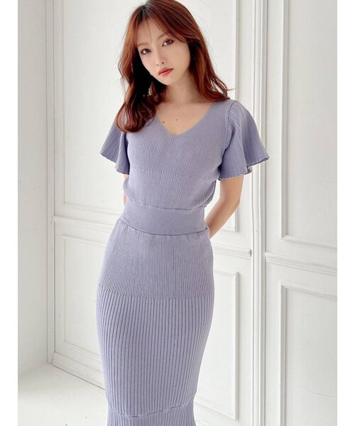 RESEXXY（リゼクシー）の「フレアスリーブマーメイドニット