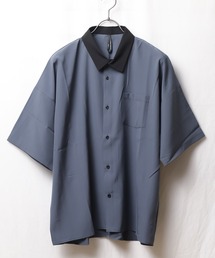 【Ir】ポリストレッチクレリックシャツSS
