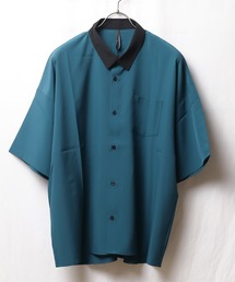 【Ir】ポリストレッチクレリックシャツSS