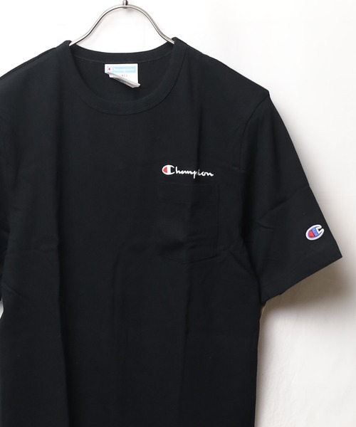 Champion（チャンピオン）の「【W】【it】【UT15】【CHAMPION】HERITAGE POCKET TEE（Tシャツ/カットソー・レディース・ホワイト/ブラック・SMALL/MEDIUM）」の6枚目の写真