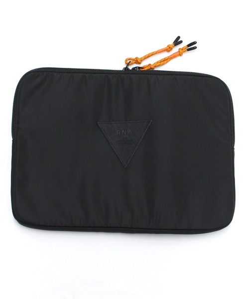 RNA（アールエヌエー）の「E4844 Ｗ　ＺＩＰスリーブケース（クラッチバッグ・レディース・ホワイト/ブラック/グリーン・FREE）」の12枚目の写真