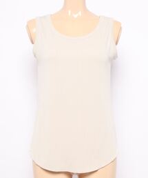 NICOLE white | ランダムリブ 無地タンクトップ(タンクトップ)