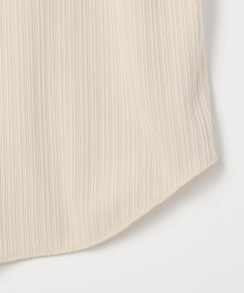 NICOLE white（ニコルホワイト）の「ランダムリブ 無地タンクトップ（タンクトップ・レディース・ライトグレー/チャコールグレー/グリーン/オフホワイト・FREE）」の14枚目の写真