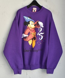 【ヴィンテージ古着】90's Disney / ディズニー "25th" アニバーサリー プリント スウェット USA製