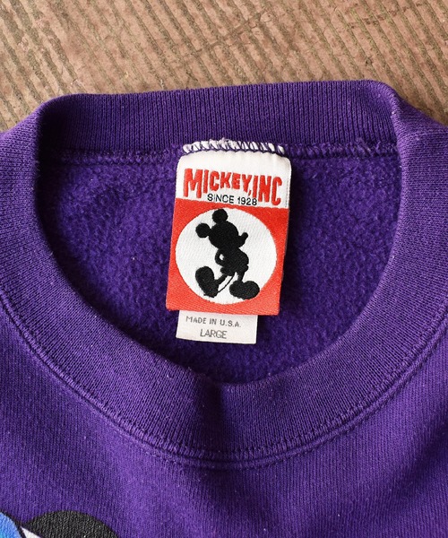 OLDMICKEY （オールドミッキー）の「【ヴィンテージ古着】90's Disney / ディズニー "25th" アニバーサリー プリント スウェット USA製（スウェット・メンズ・パープル・X-LARGE）」の14枚目の写真