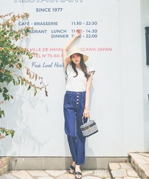 PROPORTION BODY DRESSING | フロント釦ストレートデニム / 1212130401(その他パンツ)