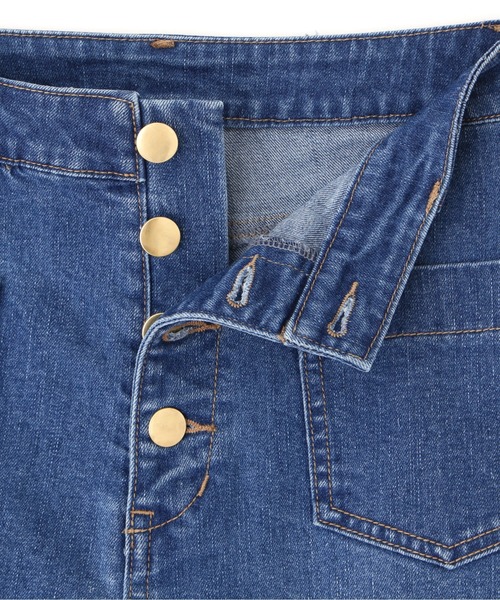 PROPORTION BODY DRESSING（プロポーションボディドレッシング）の「フロント釦ストレートデニム / 1212130401（その他パンツ・レディース・ダークネイビー/ブルー/ホワイト・X-SMALL/SMALL/MEDIUM）」の7枚目の写真