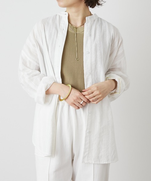 Omekashi（オメカシ）の「リブニットタンクトップ（タンクトップ・レディース・ブラック/ベージュ/オフホワイト・FREE）」の15枚目の写真