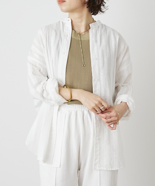 Omekashi（オメカシ）の「リブニットタンクトップ（タンクトップ・レディース・ブラック/ベージュ/オフホワイト・FREE）」の19枚目の写真