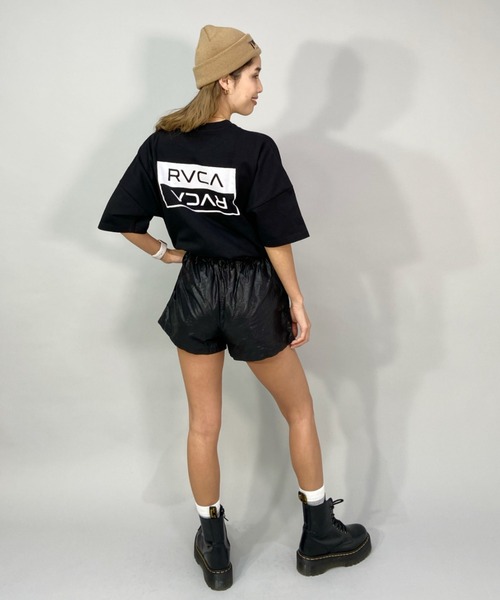 RVCA（ルーカ）の「RVCA/ルーカ  ビッグシルエット  バックプリントロゴTシャツ   BC043-236（Tシャツ/カットソー・レディース・ホワイト/ブラウン/ブラック/ブルー・L/M/S）」の10枚目の写真