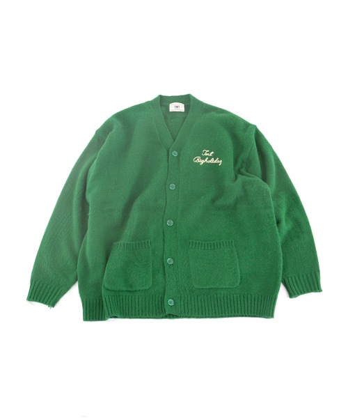 TMT(ティーエムティー)の「Mohair-like BANDANA KNIT CARDIGAN(カーディガン/ボレロ・メンズ・マスタード/レッド/ブルー/オレンジ/グリーン・MEDIUM/LARGE)」の12枚目の写真