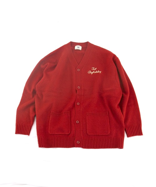 TMT(ティーエムティー)の「Mohair-like BANDANA KNIT CARDIGAN(カーディガン/ボレロ・メンズ・マスタード/レッド/ブルー/オレンジ/グリーン・MEDIUM/LARGE)」の21枚目の写真