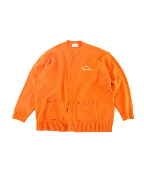TMT(ティーエムティー)の「Mohair-like BANDANA KNIT CARDIGAN(カーディガン/ボレロ・メンズ・マスタード/レッド/ブルー/オレンジ/グリーン・MEDIUM/LARGE)」の8枚目の写真