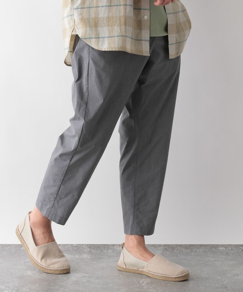 GLOBAL WORK（グローバルワーク）の「エアかるイージーパンツ/255598（その他パンツ・メンズ・ライトベージュ/ネイビー/カーキ/ベージュ系その他3/グレー/ブラック/グリーン系その他/ピンク/オレンジ/その他1/ブルー系その他2/ブルー系その他/スカイブルー/ダークグリーン/ダークブラウン/テラコッタ/ダークブルー/グレー系その他・X-SMALL/X-LARGE/LARGE/SMALL/MEDIUM）」の3枚目の写真