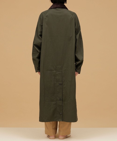 Barbour(バブアー)の「Barbour/OS BURGHLEY CASUAL(モッズコート・レディース・カーキ・36)」の11枚目の写真