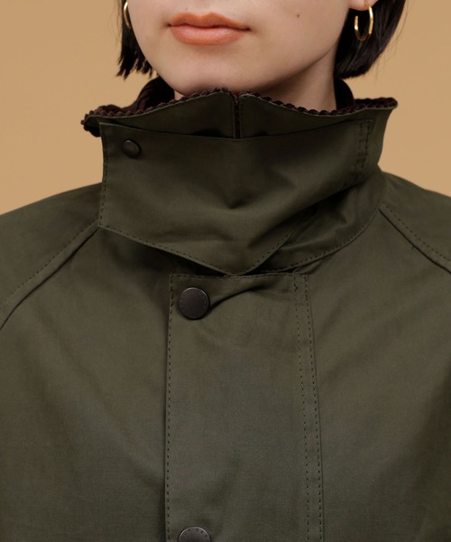 Barbour(バブアー)の「Barbour/OS BURGHLEY CASUAL(モッズコート・レディース・カーキ・36)」の18枚目の写真