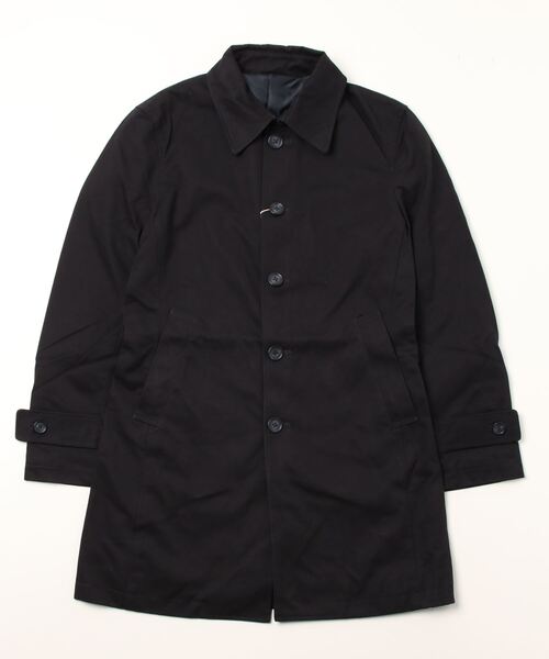 BLUE TORNADO（ブルートルネード）の「BLUE TORNADO∴B ツイルステンカラーコート（ステンカラーコート・メンズ・ネイビー/ベージュ・M/L）」の2枚目の写真