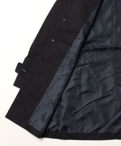 BLUE TORNADO（ブルートルネード）の「BLUE TORNADO∴B ツイルステンカラーコート（ステンカラーコート・メンズ・ネイビー/ベージュ・M/L）」の4枚目の写真