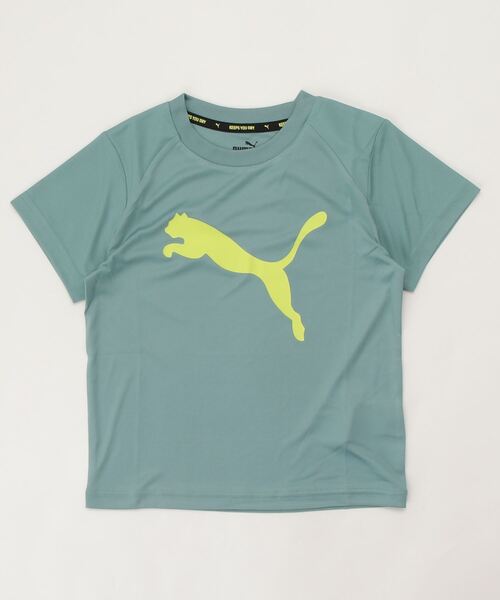 PUMA(プーマ)の「プーマ PUMA ACTIVE SPORTS ポリ キャット Tシャツ_(Tシャツ/カットソー・キッズ・ネイビー/ブルー/イエロー/ブラック・120cm/160cm/150cm/140cm/130cm)」の3枚目の写真