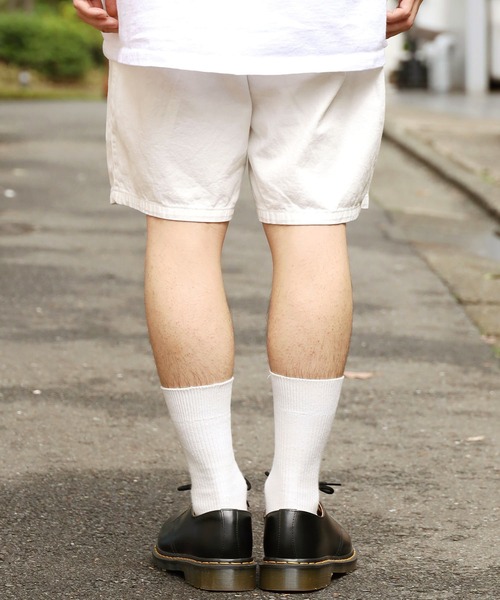 REMI RELIEF（レミレリーフ）の「REMI RELIEF/レミレリーフ 80z DENIM イージーショーツ ハーフパンツ 半ズボン（その他パンツ・メンズ・ホワイト/インディゴブルー/ブルー・M/L/XL）」の7枚目の写真