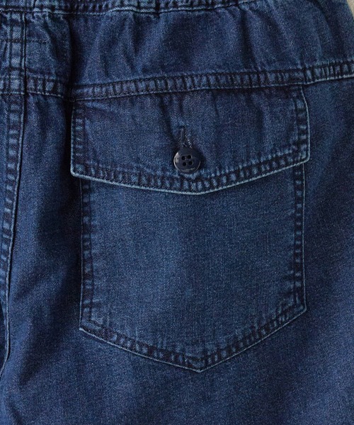 REMI RELIEF（レミレリーフ）の「REMI RELIEF/レミレリーフ 80z DENIM イージーショーツ ハーフパンツ 半ズボン（その他パンツ・メンズ・ホワイト/インディゴブルー/ブルー・M/L/XL）」の16枚目の写真