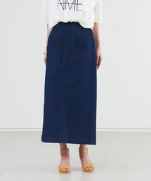 abahouse mavie | デニムタイトスカート(デニムスカート)