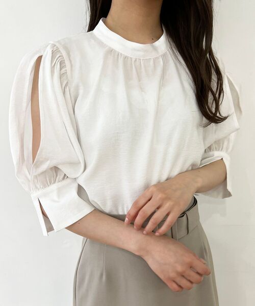 セール オープンスリーブハイネックブラウス シャツ ブラウス Majestic Legon マジェスティックレゴン のファッション通販 Zozotown