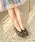 Rora�i���[���j�́u�h�h �t���b�g�V���[�Y(2color)�i�X���b�|���j�v�b�u���b�N×�p�[�v��