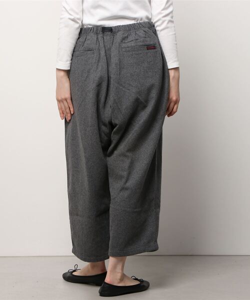 Gramicci（グラミチ）の「GRAMICCI/グラミチ　WOOL BALLOON PANTS　ウールバルーンパンツ（その他パンツ・レディース・チャコール・SMALL/LARGE/MEDIUM）」の2枚目の写真