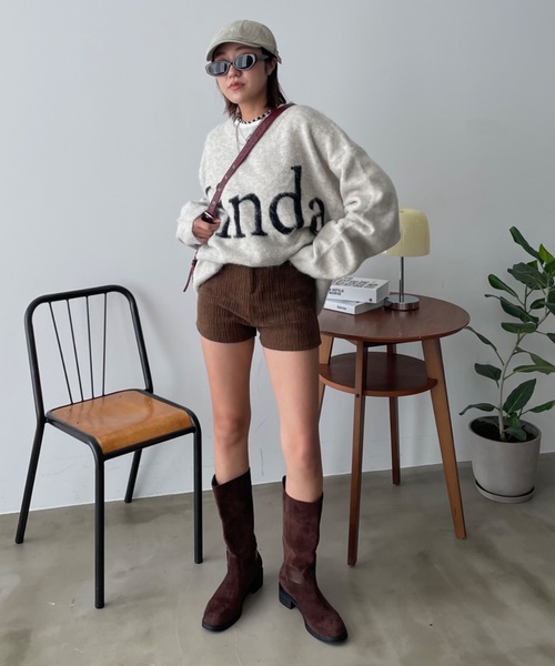 【pium】ハイウエストファーショートパンツ ハイウエストファーショートパンツ – pium