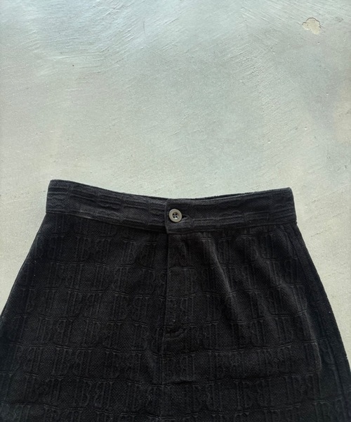 SHAGGIE（シャギー）の「【絶対絶対盛れる！韓国風ショートパンツ】モノグラムタイトハイウエストショートパンツ（その他パンツ・レディース・ブラック/ブラウン/ホワイト/グレー・M/S）」の16枚目の写真