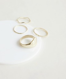 ROPE' PICNIC | デザインリング4本セット(リング)