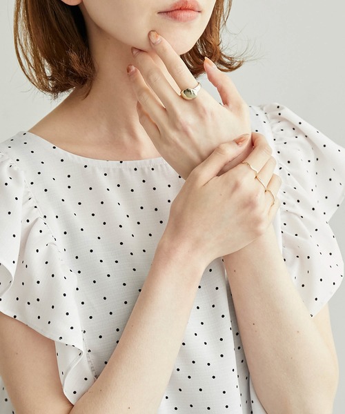 ROPE' PICNIC（ロペピクニック）の「デザインリング4本セット（リング・レディース・シルバー/ゴールド/シルバー系その他/ゴールド系その他・FREE）」の11枚目の写真