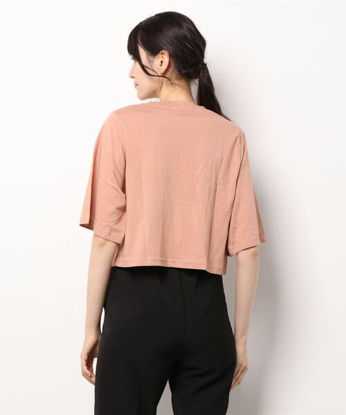 DIDOT.】5分袖 クロップド丈 Tシャツ（Tシャツ/カットソー）｜Didot