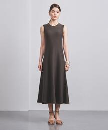 UNITED ARROWS バッククロスノースリーブニットワンピース UNITED ARROWS＞バッククロス ノースリーブ ニットワンピース